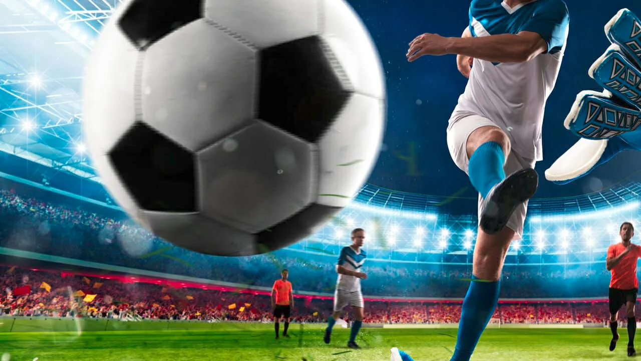 Tampilan visual pertandingan olahraga untuk lobi olahraga RP4
